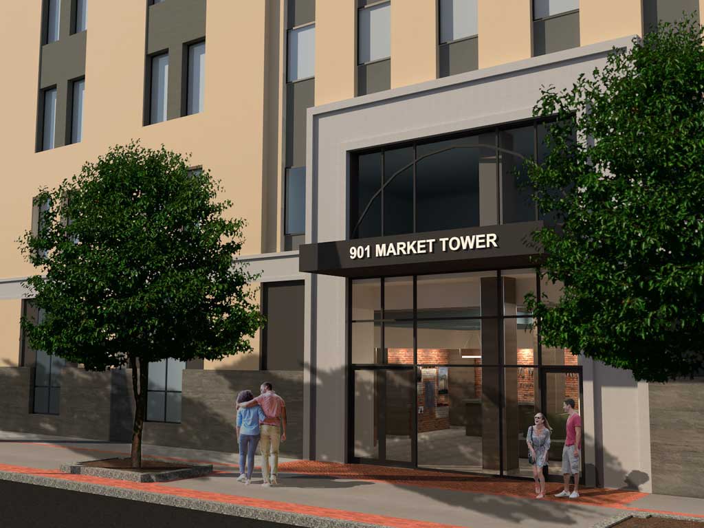 901 Market Tower property exterior